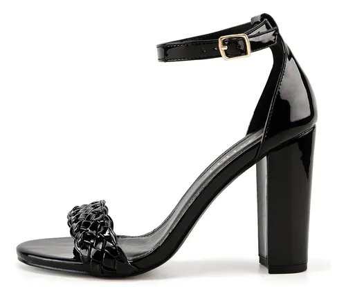 Tacones tejidos outlet