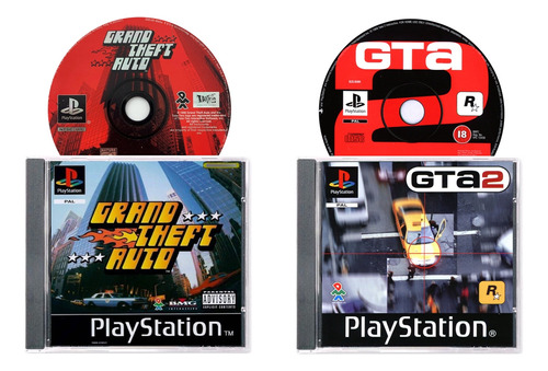 Juego Para Playstation 1 - Gta A Eleccion