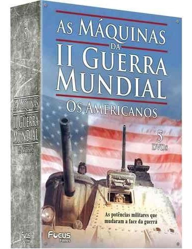 Box C/ 5 Dvds - As Máquinas Da Segunda Guerra Mundial