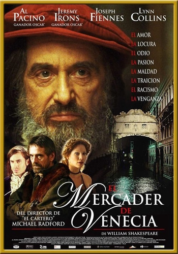 Dvd El Mercader De Venecia