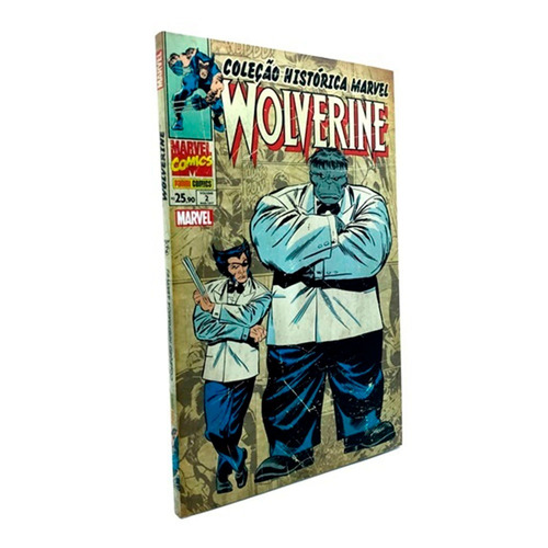 Hq Coleção Histórica Marvel Wolverine Vol. 2 Lacrada