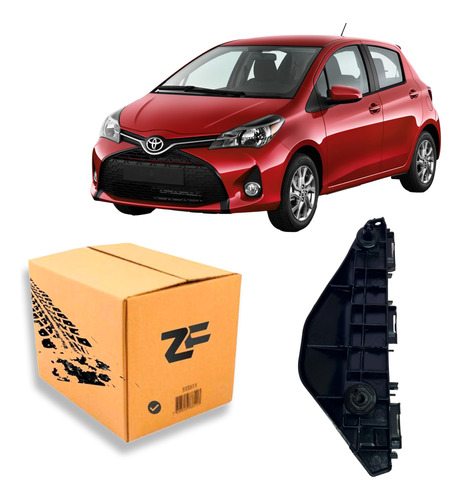 Guia Mensula Parachoque Delant Toyota Yaris Sport 2014/2017