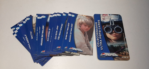 Star Wars Ultra Pepsi Cards Más Coleccionador Vintage