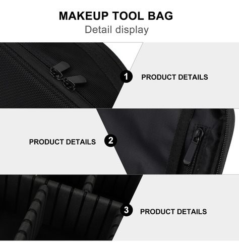 Funda Portátil Para Brochas De Maquillaje, 1 Unidad, Soporte
