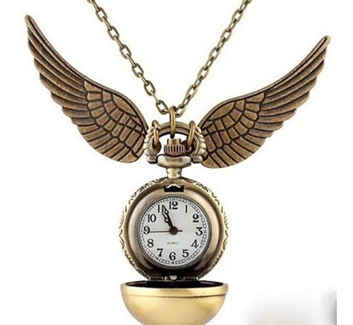 Harry Potter:reloj Marca: Shop Color Oro Steampunk Quidditch