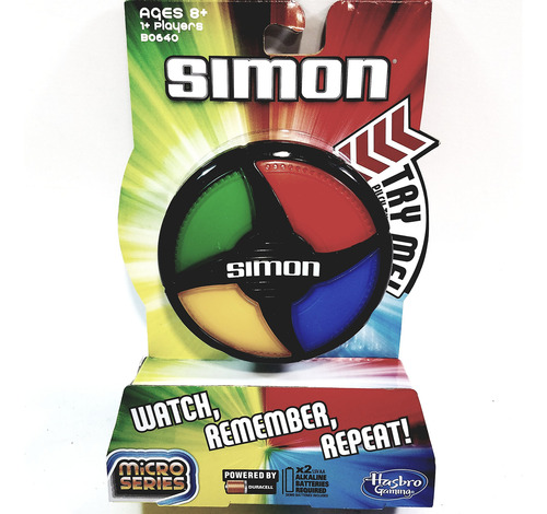 Juego Basic Fun Simon Micro Series Edition Pocket Travel