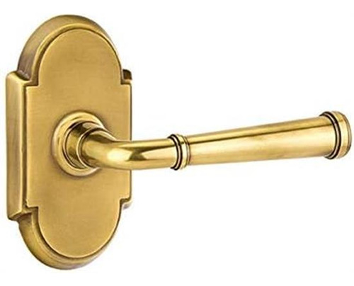 Emtek 8 Rosette Privacy Juego Con Acabado A Juego Merrimack