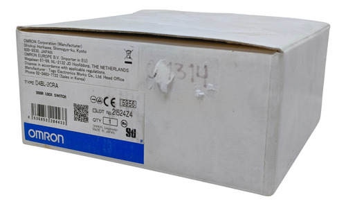 Omron D4bl-2cra Interruptor De Bloqueo