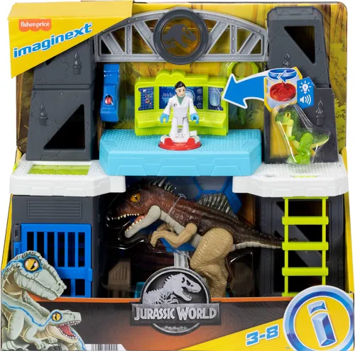 Set De Juego Con Dinosaurios Fisher-price Imaginext Jurassic