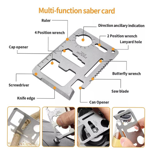 Kit De Supervivencia De Emergencia Reloj Multiherramienta