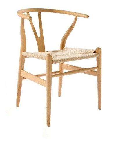 Silla Wishbone Importada Ratan Por Hans Wegner