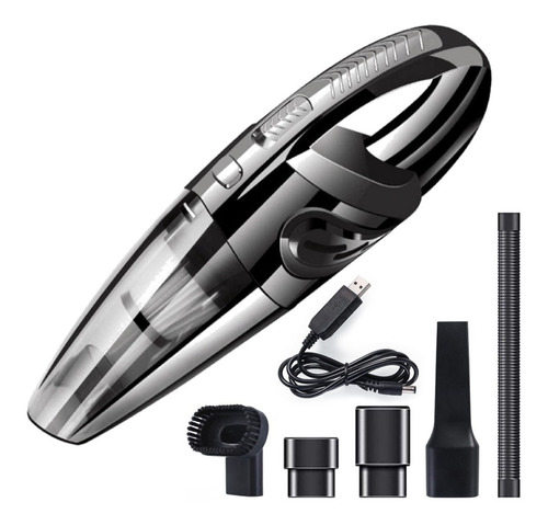 Imagen 1 de 3 de Aspiradora Portátil Recargable 5 Accesorios, Casa, Automóvil