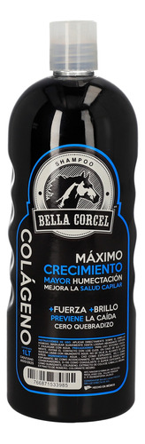  Bella Corcel Shampoo Colageno + Crecimiento Anticaida /mi