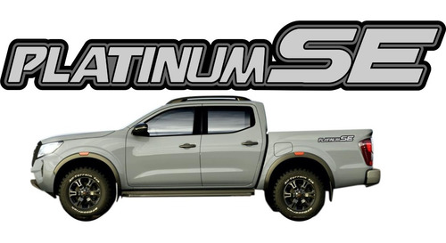 Sticker Compatible Con Nissan Frontier Platinum Le