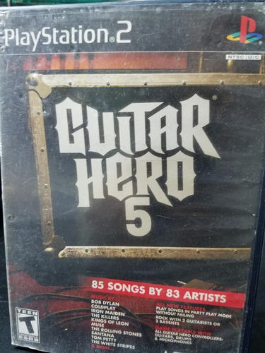 Guitar Hero 5 Para Ps2 Fisico Original 