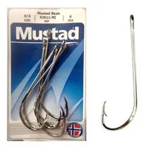 Comprar Anzuelo Mustad Río 92611 Niquel Dorado Surubi 7\u002F0-8\u002F0-9\u002F0