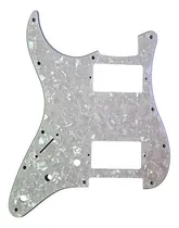 Comprar Pickguard Cool Parts Pst04hh Wh Strato Nackar Blanco Zurdo