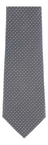 Corbata Scappino Brera Seda Para Hombre 431 Color Gris medio