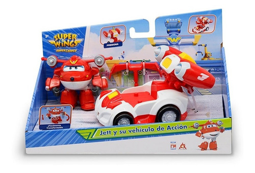 Figuras Super Wings Fotorama  Jett/ Donnie Vehiculo 1214