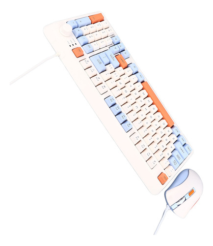 Combo De Teclado Y Mouse Con Cable El Teclado De Juegos De