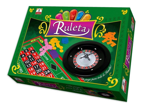 Juego De Ruleta Casino + Tablero Y Bolitas De Lujo Familiar