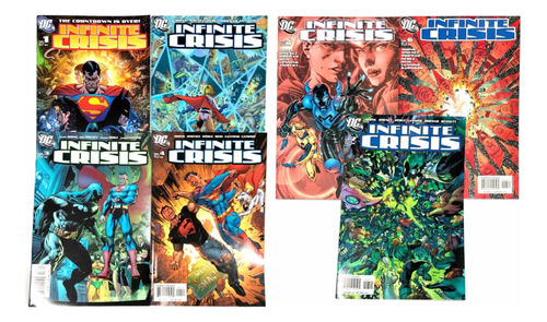 Infinite Crisis #1-7 Completo - Dc Comics 1st Blue Beetle