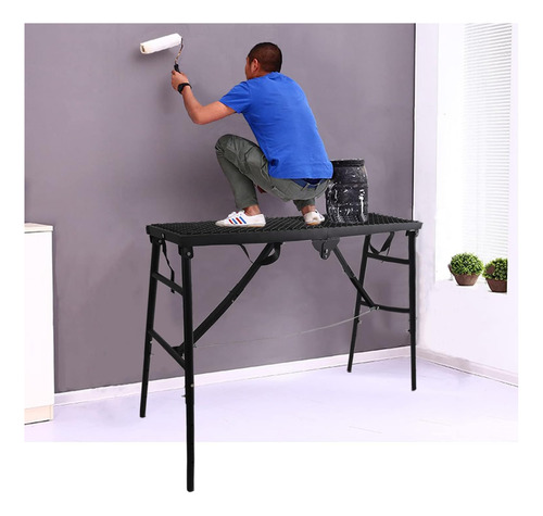 Gaeaauto Andamio Plegable Portátil, Plataforma Escalonada, A