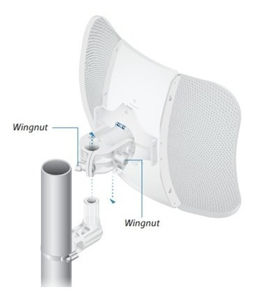 Imagen 7 de 7 de Ubiquiti Lbe-5ac-gen2 5ghz Litebeam Ac Gen2 23dbi Row