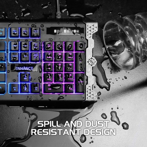 Imagen 4 de 10 de Teclado Infiltrate Knl Membrana Enhance Gamer / Keycaps