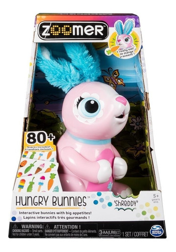 Brinquedo Sunny Zoomer Hungry Bunnies Shreddy 1942