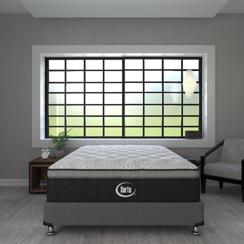 Colchón Queen Size Serta Memory Foam Confort Euro Americano