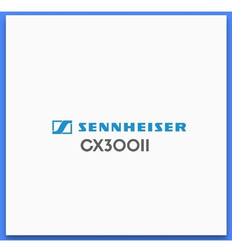 Imagen 4 de 8 de Auriculares In Ear Sennheiser Cx 300 Ii iPhone - Android Color Black
