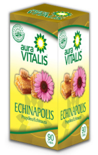 Echinapolis 90 Cápsulas Aura Vitalis Sabor Natural