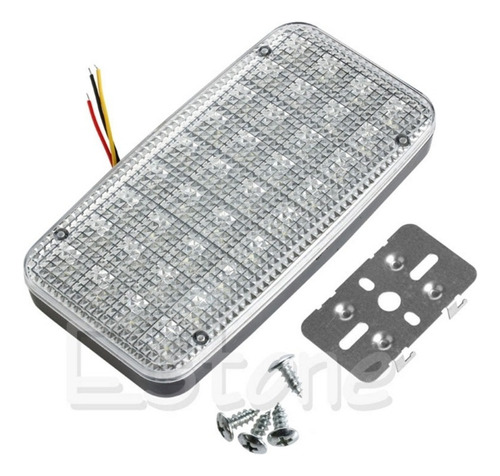 Blanco 36 Led Coche Domo Techo Techo Techo Luz Interior La