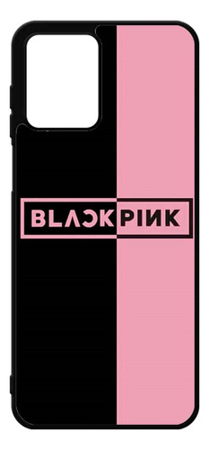 Funda Protector Case Para Moto G14 Black Pink