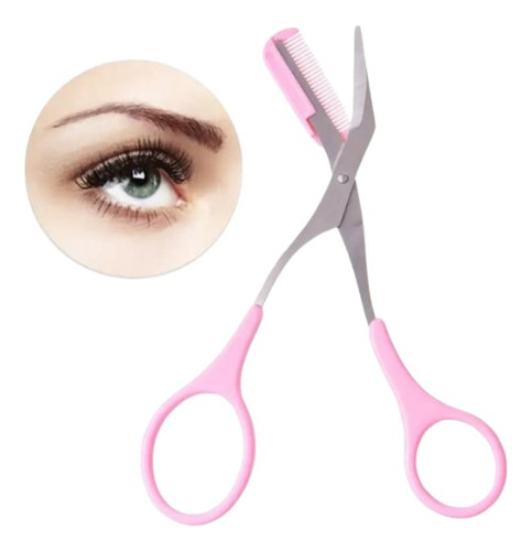 Tijera Para Cejas Con Peineta Set De 2 Unds