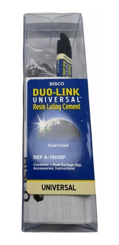 Duo-link Universal Resina Dual Jeringa