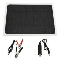 Comprar 1 Carregador Solar De 12 Volts 20 Watts Para Baterias 12v