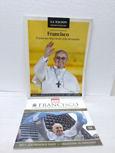 Dos Revistas Coleccion  De El Papa Francisco Nación /gente 