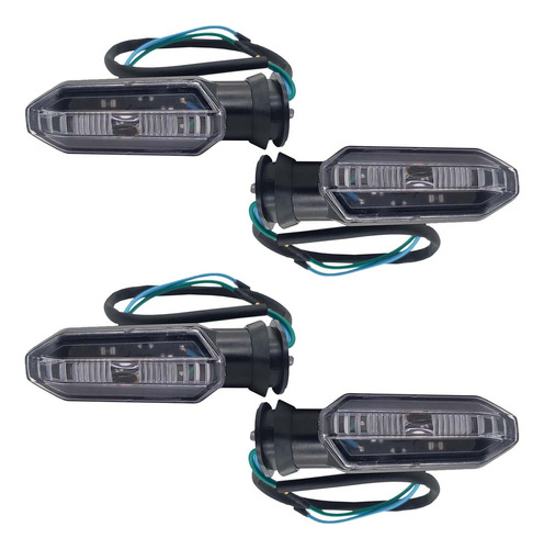 Pisca Led Honda Adv 150 Xre 300 Com Coxim Seta 4 Peças