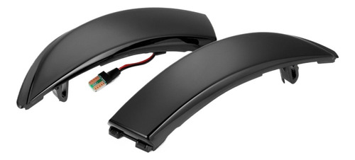 M Espejo Retrovisor Led Con Luz Intermitente Dinámica, 2