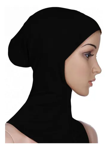 4x Gorro Hijab De Algodón For Mujer, Bufanda For Cabeza Mu