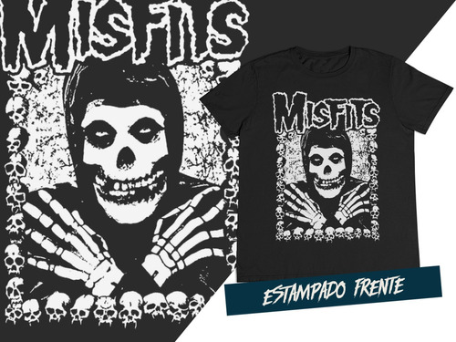 Camiseta Horror Punk Misfits C6