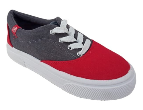 Zapatilla Lona Bicolor Proforce Niños Unisex Cordones