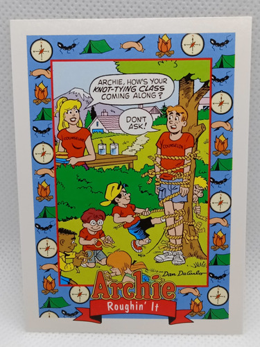 Estampa Tarjeta Archie Año 1992 # 54  All Tied Up , Skybox