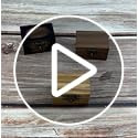 Caja Anillos Compromiso Madera Olivo Rústico