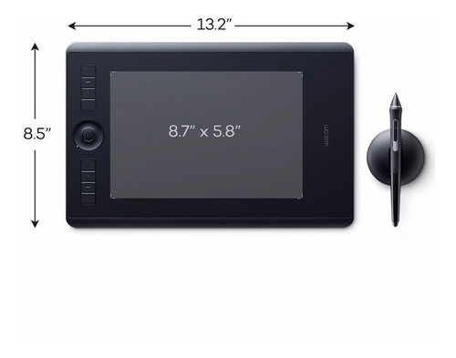 Tableta digitalizadora Wacom Intuos Pro M PTH-660 con Bluetooth black