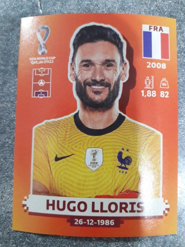 Figurita Mundial Fifa Qatar Hugo Lloris Francia
