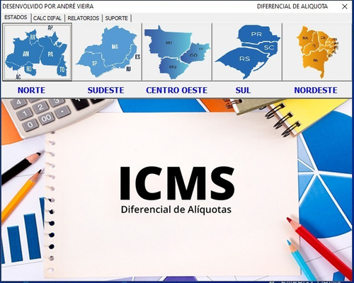 Planilha Diferencial De Alíquota (difal)