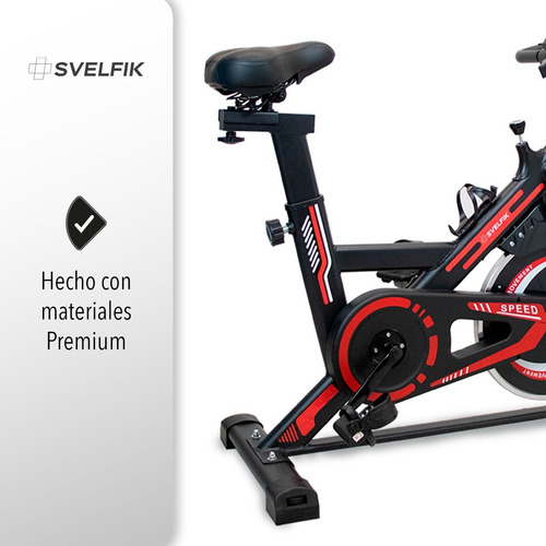 Imagen 4 de 5 de Bicicleta Para Ejercicio Spinning Fija Estática 6kg Ms